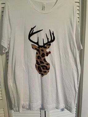 Bella Canvas White Crewneck Tee